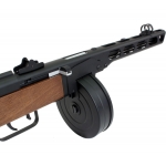 Airsoft pistoletas-kulkosvaidis PPŠ-41 vaikštančia spyna (EBB)