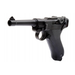 Metalinis airsoft pistoletas Luger P08 vaikštančia spyna