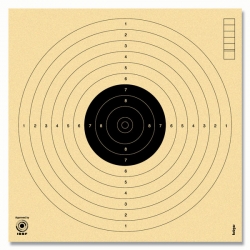 Taikiniai airsoft/oriniams šautuvams, patvirtinti Tarptautinės Sportinio Šaudymo Federacijos, 250 vnt